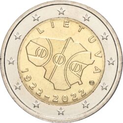 2 евро, Литва (100-летие баскетбола в Литве)