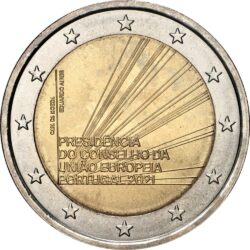 2 евро, Португалия (Председательство Португалии в Совете ЕС)