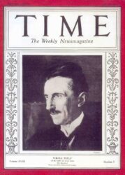 TIME Magazine Cover: Nikola Tesla - July 20, 1931