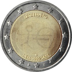 2 евро, Люксембург (10 лет Экономическому и валютному союзу)