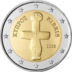 2 евро Кипра