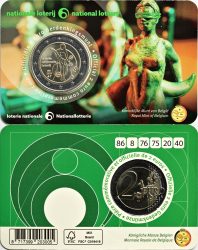 Belgium 2025 2 euro coincard. Lottery. NL-EN
