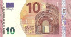 Euro banknote 10 euro 2014 obv