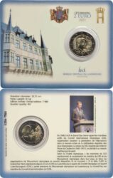 Luxemburg 2 euro 2023 coincard. IOC