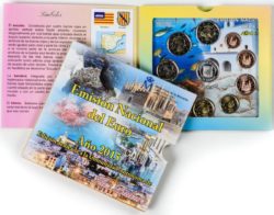 Набор монет евро Испании 2015. Балеарские о-ва Spain 2015 euroset BU Baleares