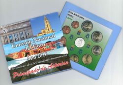 Набор монет евро Испании 2016. Астурия Spain 2016 euroset BU Asturias