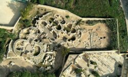 Tarxien Temples air view