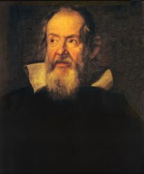 Портрет Галилео Галилея работы Юстуса Сустерманса (1636 г., Галерея Уффици, Флоренция) 