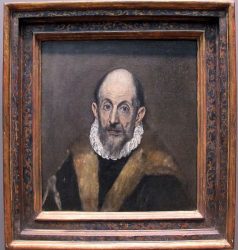 «Портрет старика» (предположительно автопортрет; 1595—1600. Метрополитен музей, Нью-Йорк)