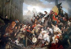 Бельгийская революция 1830 года (Egide Charles Gustave Wappers, 1834, Музей древнего искусства, Брюссель) Бельгийская революция 1830 года (Egide Charles Gustave Wappers, 1834, Музей древнего искусства, Брюссель)