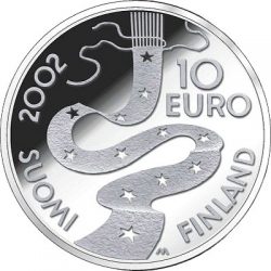 10 евро, Финляндия (200 лет со дня рождения Элиаса Лённрота)