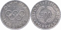 10 евро, Финляндия (50 лет Олимпийским играм в Хельсинки)
