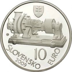 10 евро, Словакия (150 лет со дня рождения Ауреля Стодолы)