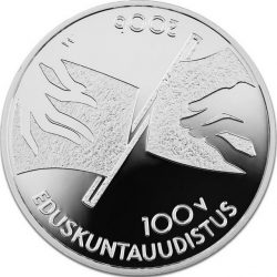 10 евро, Финляндия (100 лет всеобщему избирательному праву)