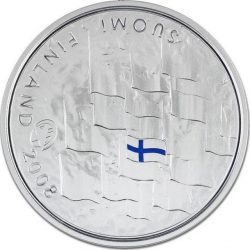 10 евро, Финляндия (Флаг Финляндии)