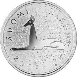 10 евро, Финляндия (100 лет со дня рождения Мика Тойми Валтари)