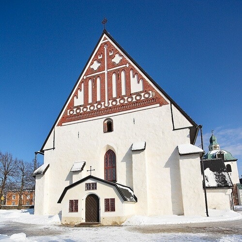 Боргоский Сейм 1809. Боргоский Церковь. Porvoo Cathedral, Porvoo, Finland.