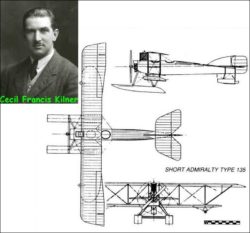 Сесил Францис Килнер и его гидроплан Short Admiralty Type 135