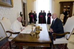 Pope Francis and A.Lucashenko. 2016