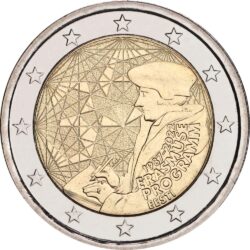 2 евро, Эстония (35-летие программы Erasmus)
