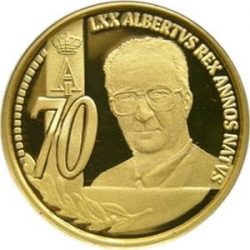 50 евро, Бельгия (70 лет королю Альберту II)