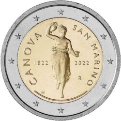 2 евро, Сан-Марино (200 лет со дня смерти Антонио Кановы)