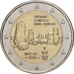 2 евро, Мальта (Храмы Скорба)