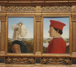 Diptych of Federico da Montefeltro and Battista Sforza