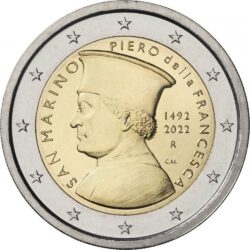 2 евро, Сан-Марино (530 лет со дня смерти Пьеро делла Франческа)