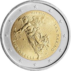 2 евро, Сан-Марино (500 лет со дня смерти Луки Синьорелли)