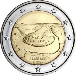 2 евро, Германия (Саар. Сааршляйфе)