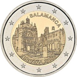 2 евро, Испания (Старый город Саламанка) 2 евро, Испания (Старый город Саламанка)