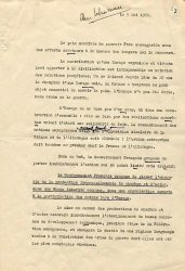 Первая страница декларации от 9 мая. Фото: www.centre-robert-schuman.org Schuman Declaration