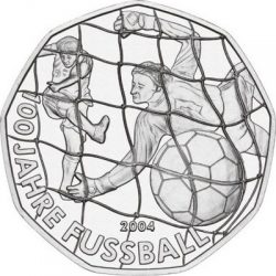 5 евро, Австрия (100 лет футболу)