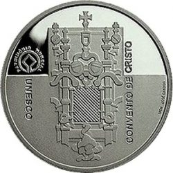 5 евро, Португалия (Крепость и монастырь в г.Томар)