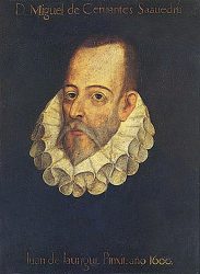 Портрет Мигеля де Сервантеса (Хуан де Хауреги, 1600)