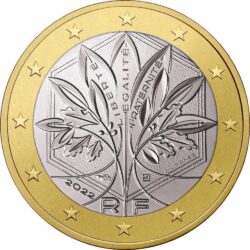 France 1 euro 2022