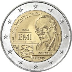 2 евро, Бельгия (25-летие Европейского валютного института)