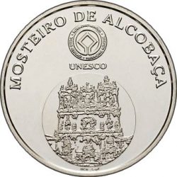 5 евро, Португалия (Монастырь Алкобаса)