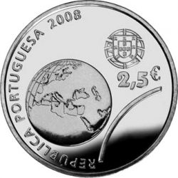 2,5 евро, Португалия (Летние Олимпийские игры 2008 в Пекине)
