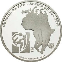 2,5 евро, Португалия (Чемпионат мира по футболу в ЮАР)