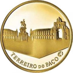 2,5 евро, Португалия (Площадь Терейру ду Пасу)