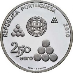 2,5 евро, Португалия (200 лет линии Торреш-Ведраш)