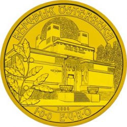 100 евро, Австрия (Венский Сецессион)