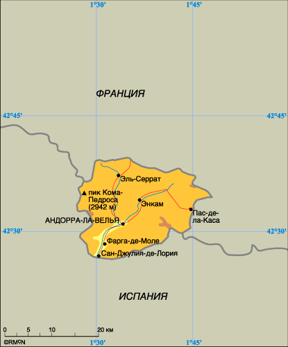 Карта страны