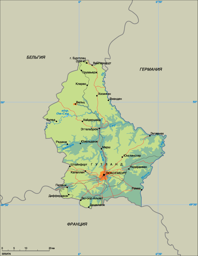 Карта страны