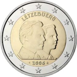 2 евро, Люксембург (25 лет принцу Гийому)