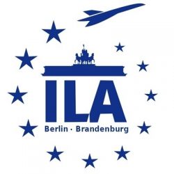 Логотип Международного авиакосмического салон в Берлине ILA