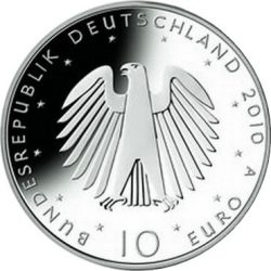 10 евро, Германия (20 лет объединения Германии)