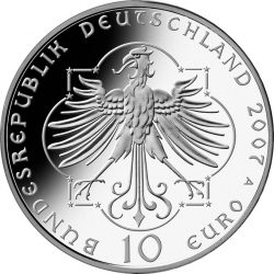 10 евро, Германия (800 лет со дня рождения Елизаветы Тюрингской)